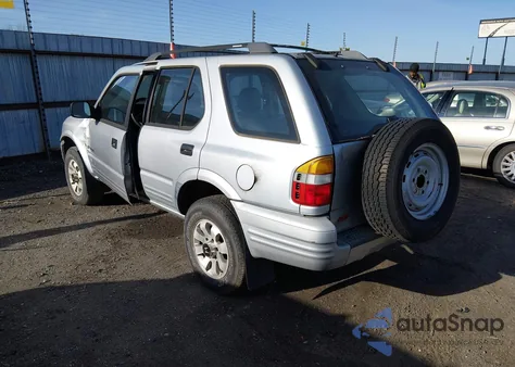 2000 Honda Passport Ex/Lx from USA, damaged, VIN 4S6DM58W9Y4409617